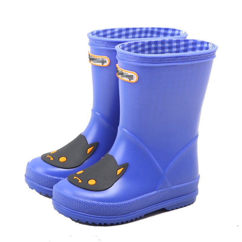 kids girls duck printing customized waterproof pvc rainboots gumboots rain boots for children