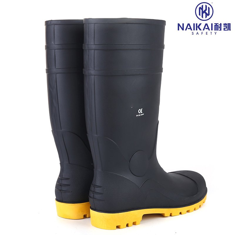 Manufacturer Direct Sales PVC Rain Boots Waterproof Rain Boots For Fishing Steel Toe Rain Boots