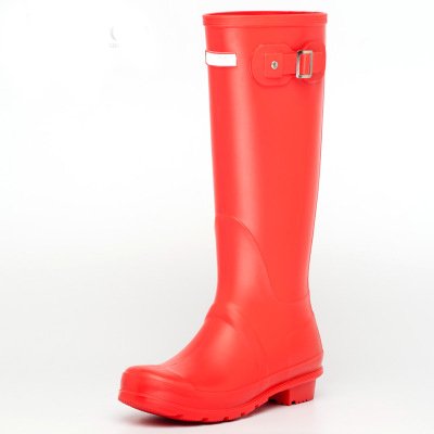 Wholesale High Quality Fashion Anti-skid Upper Custom Rubber High Heel Rain Boots