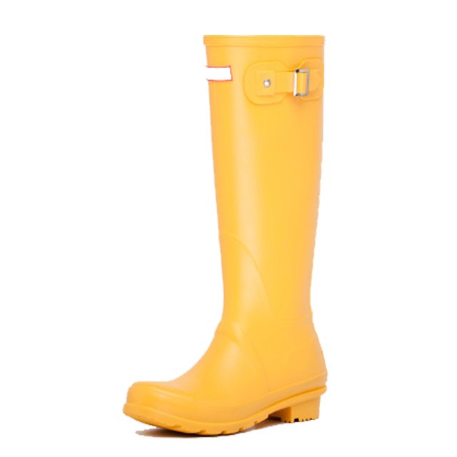 Wholesale High Quality Fashion Anti-skid Upper Custom Rubber High Heel Rain Boots