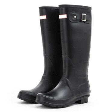Wholesale High Quality Fashion Anti-skid Upper Custom Rubber High Heel Rain Boots