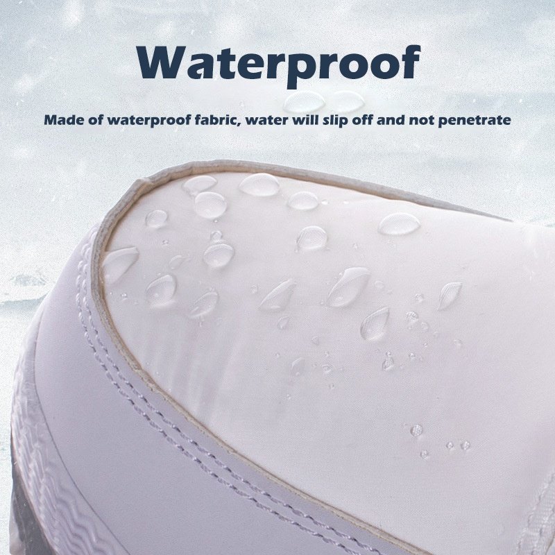 New Fashion 8 Colors Waterproof Oxford Down Fabric Winter wool Snow Boots Outdoor Mid-calf Warm Fur Winter Boots For Women shoes