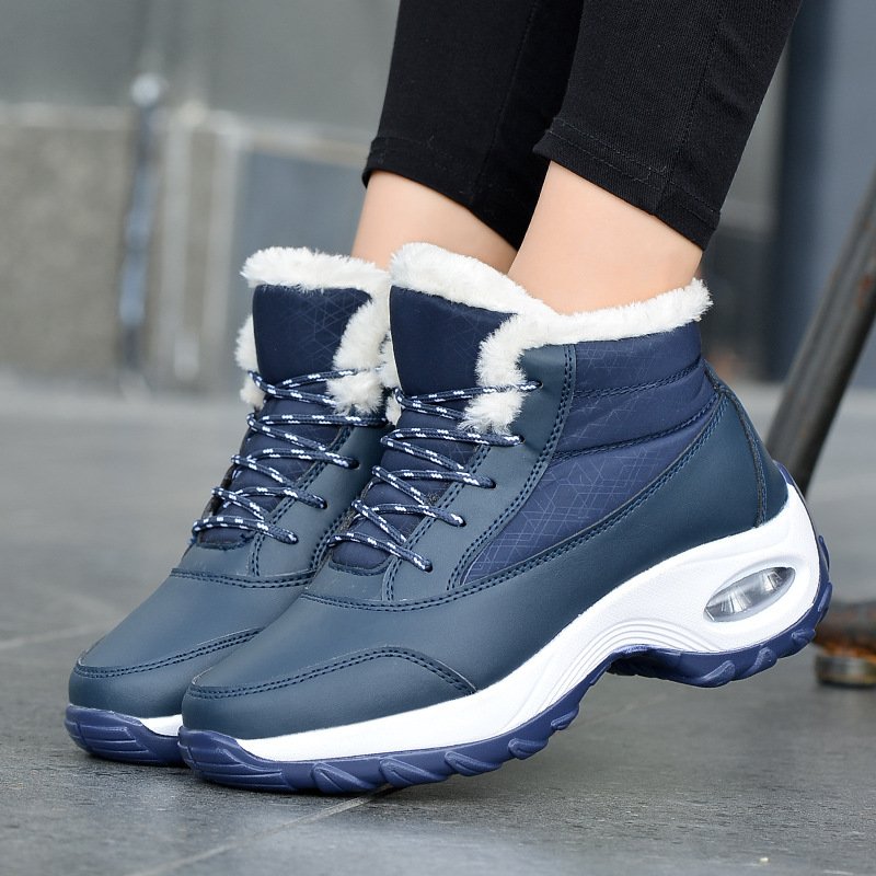 2022 Hot Sale New Winter Chunky Snow Boots for Women Outdoor Casual Boots Cloth Comfortable Snow Boots for Ladies Waterproof