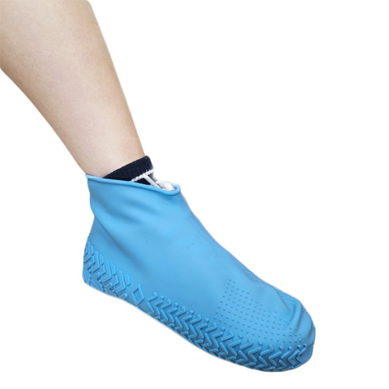 Colorful Ladies Fashion Silicone Waterproof Boot Cover Over Knee Rubber Rain Boots