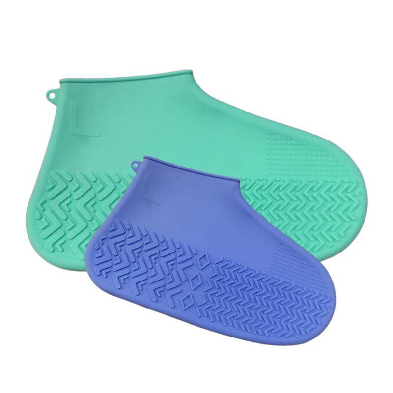 Colorful Ladies Fashion Silicone Waterproof Boot Cover Over Knee Rubber Rain Boots