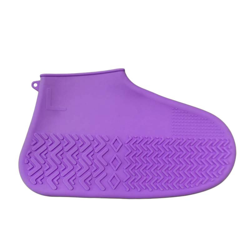 Colorful Ladies Fashion Silicone Waterproof Boot Cover Over Knee Rubber Rain Boots