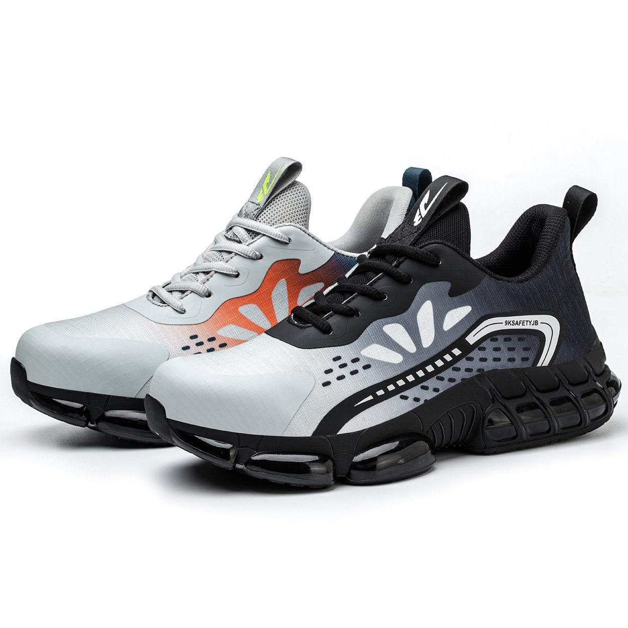 Lace Up Eva Mens Fire Proof Working Rubber Outdoor Waterproof Hiking Winter Leather Construction Safety Shoes Men Work Boots