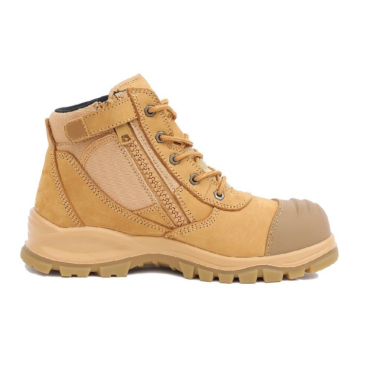 Anti-Fatigue Breathable Steel Toe Safety Boots with Removable Insole