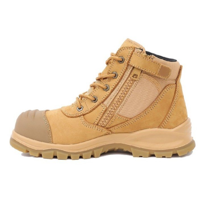 Anti-Fatigue Breathable Steel Toe Safety Boots with Removable Insole