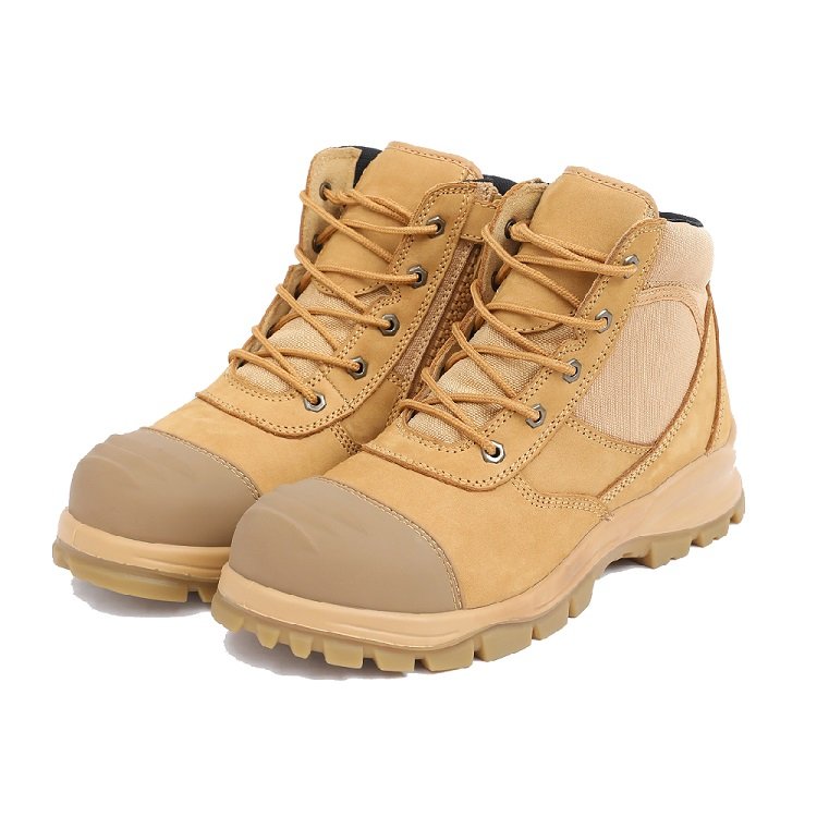 Anti-Fatigue Breathable Steel Toe Safety Boots with Removable Insole