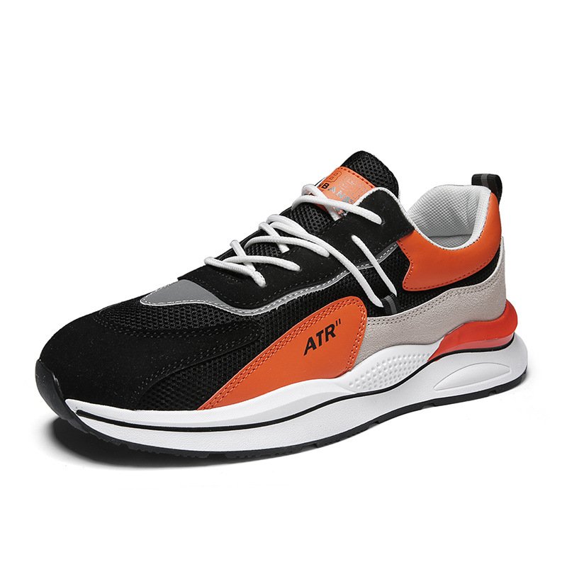 high quality black chunky spring boots sports fashion casual sneakers chaussure for men running shoes