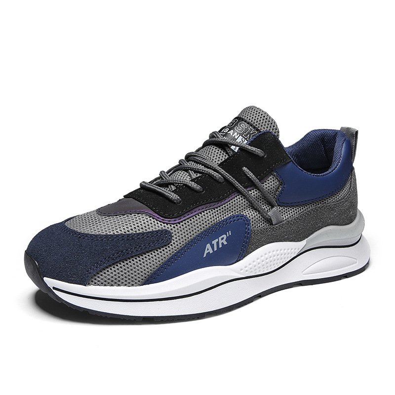 high quality black chunky spring boots sports fashion casual sneakers chaussure for men running shoes