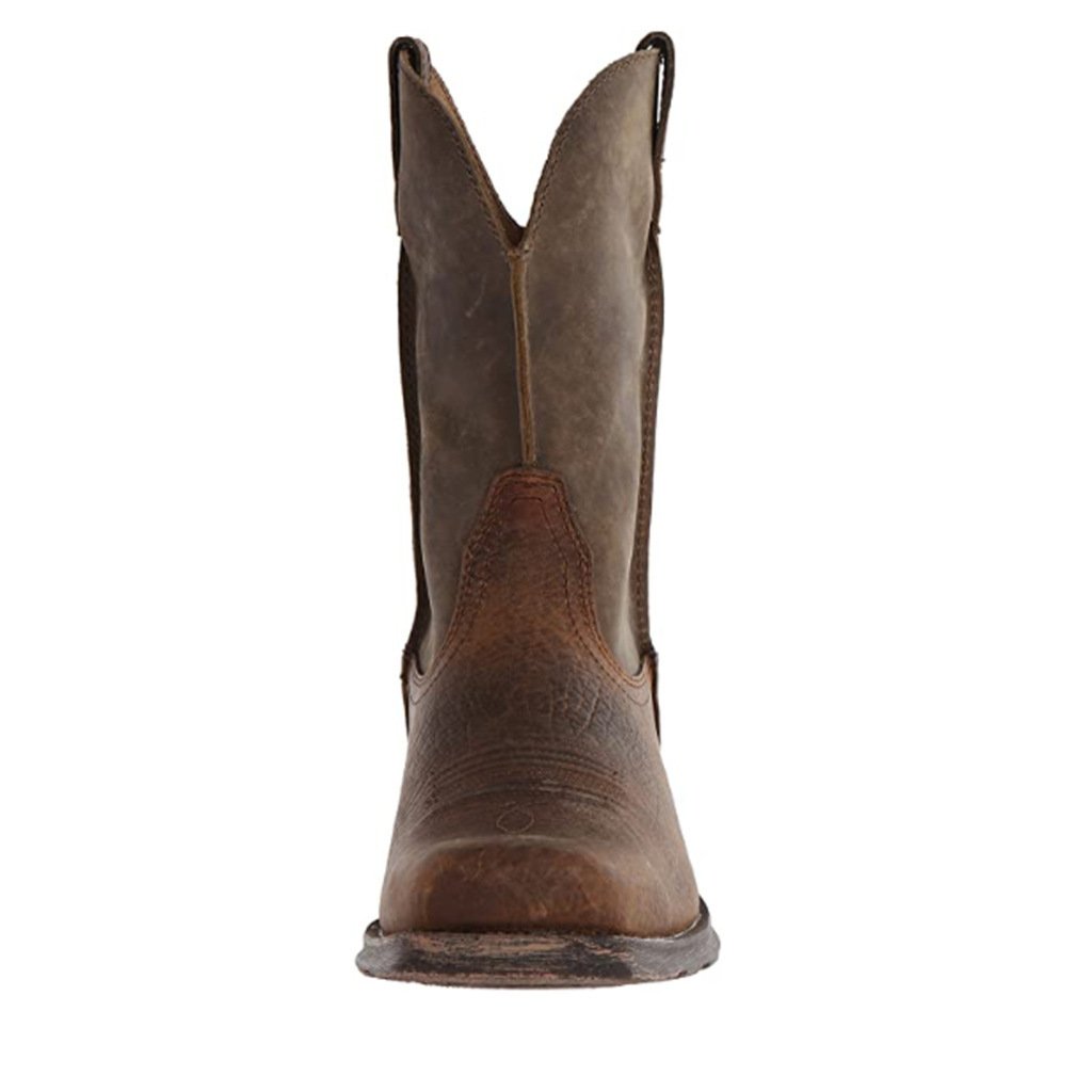 Custom Printing Fashionable Outdoor Genuine Leather Western Cowboy Safety Boots Cowboy Boots Men