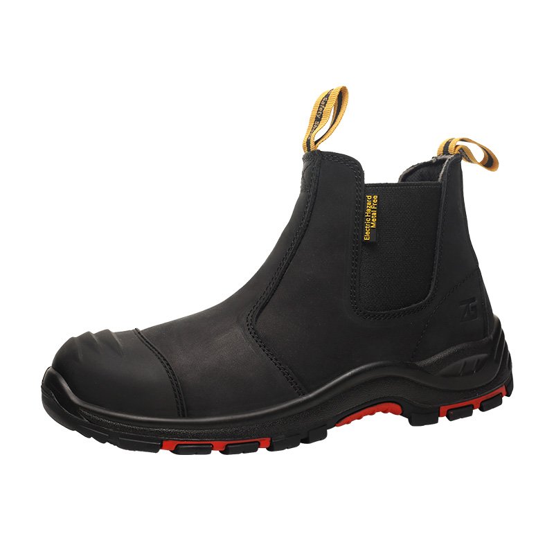 Hot Selling Summer Toe Caps Mens Work Leather Boots For Men