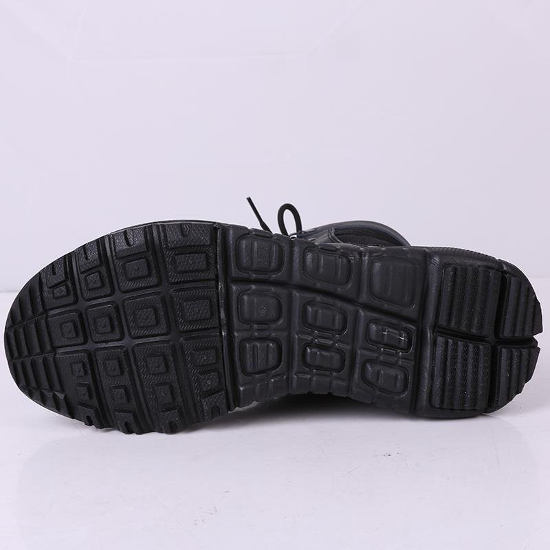 TSB70 New Version Black SuedeTactical Boots With Zip on Tongue Fast Close System Combat Boots Light Weight Waterproof