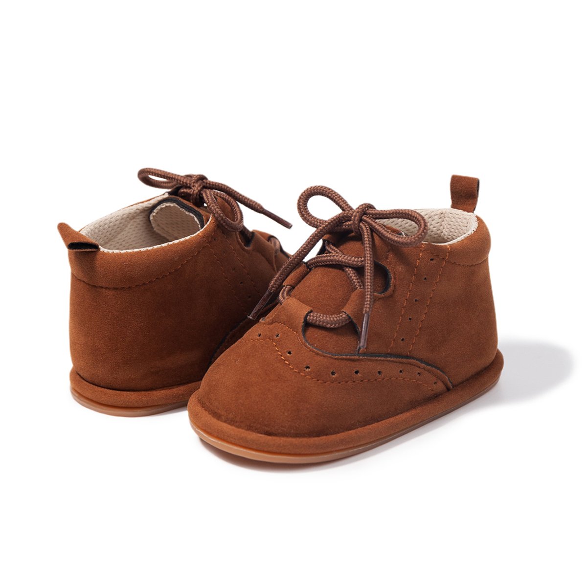 New Arrival Fashional Warm Winter Walking Shoes Bebe Deerskin Suede Baby Boots Breathable Organic Winter Baby Boots