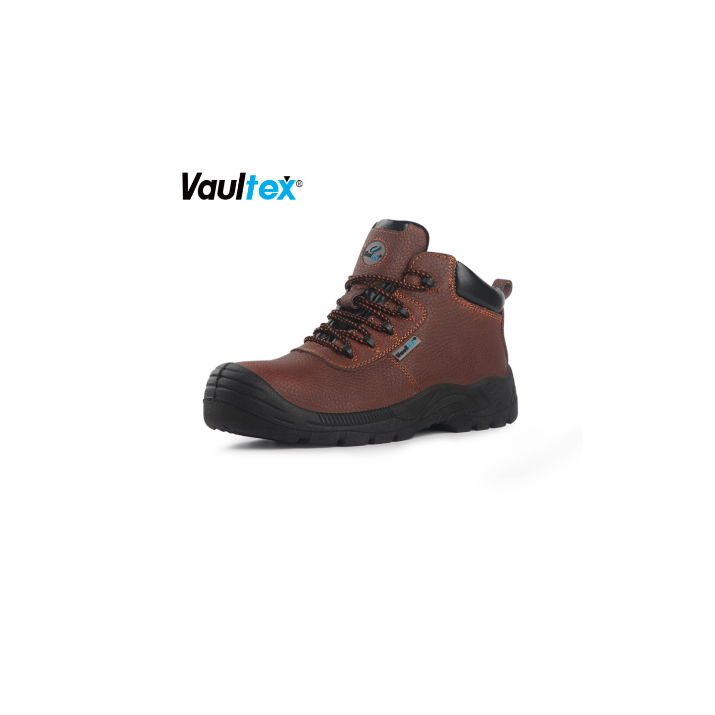 Vaultex Heavy Duty Steel Toe Boots Shoes Mens Anti Puncture Anti Slip Safety Shoes Industries Leather Working Shoes