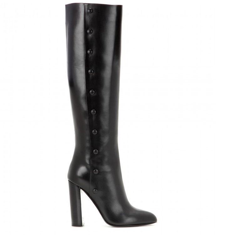 Women wholesale new design genuine leather high heel no lace italian long winter thigh high boots shoes custom logo