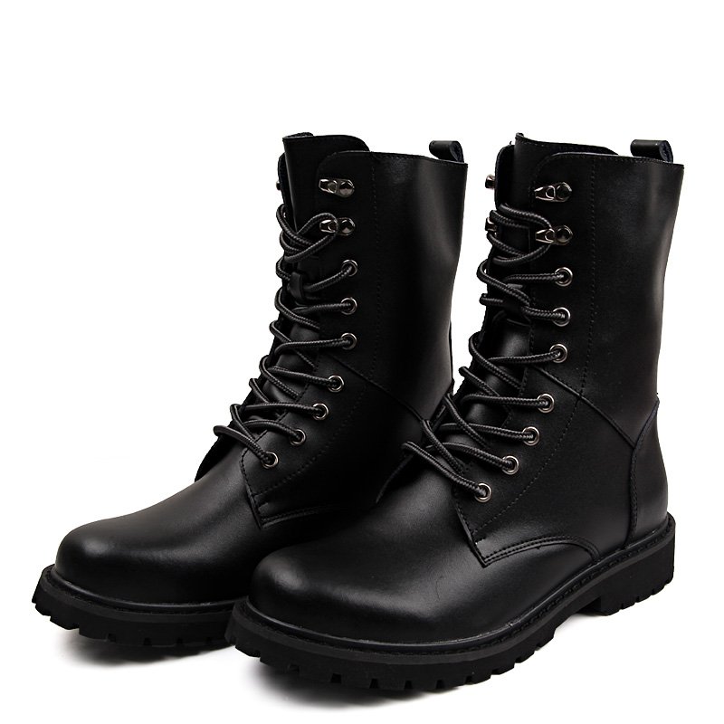 PU Ankle Boot Mens Snow Shoe High Top Snow Boot Martin Boots