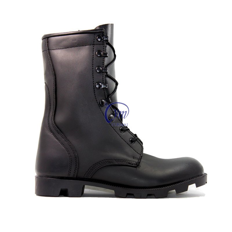 Customized support Full Grain Leather Shoes Jungle Waterproof Breathable Men's Tactical Boots