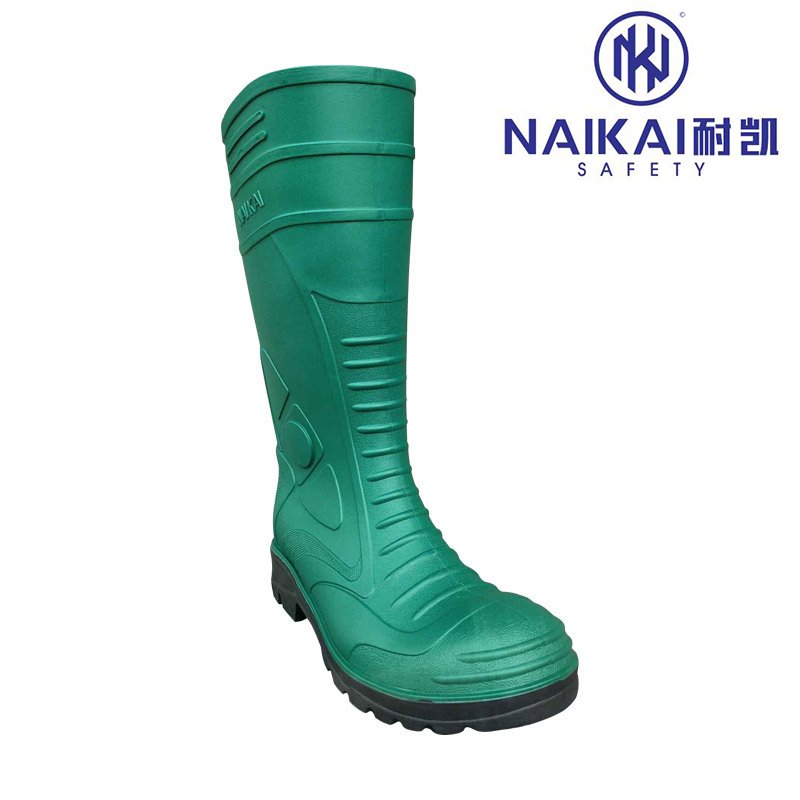2023 Hit Product From 15 Years OEM ODM Manufacturer Selling PVC Steel Toe Steel Plate Safety Rain Boot