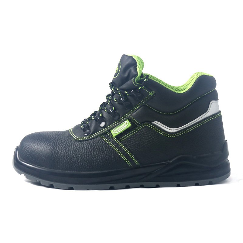anti slip woodland light weight safety shoes steel toe for men work shoe with steel toe for workers leather safety boots