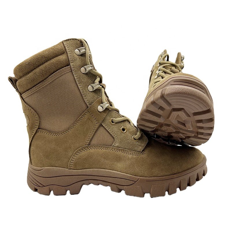 Outdoor Hiking Light Weight Tactical Desert Boot Wholesale Tactical Botas Boots Men'S Shoe Tactical