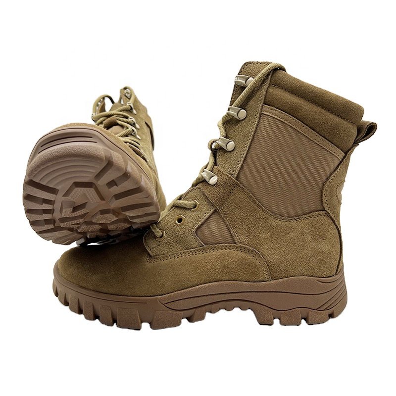 Outdoor Hiking Light Weight Tactical Desert Boot Wholesale Tactical Botas Boots Men'S Shoe Tactical