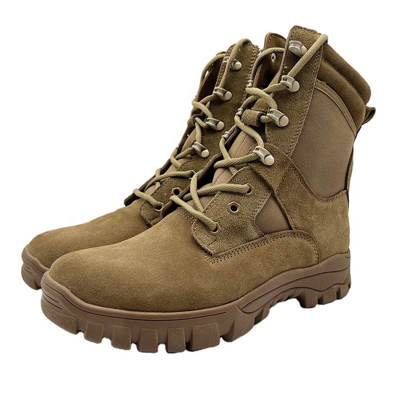 Outdoor Hiking Light Weight Tactical Desert Boot Wholesale Tactical Botas Boots Men'S Shoe Tactical