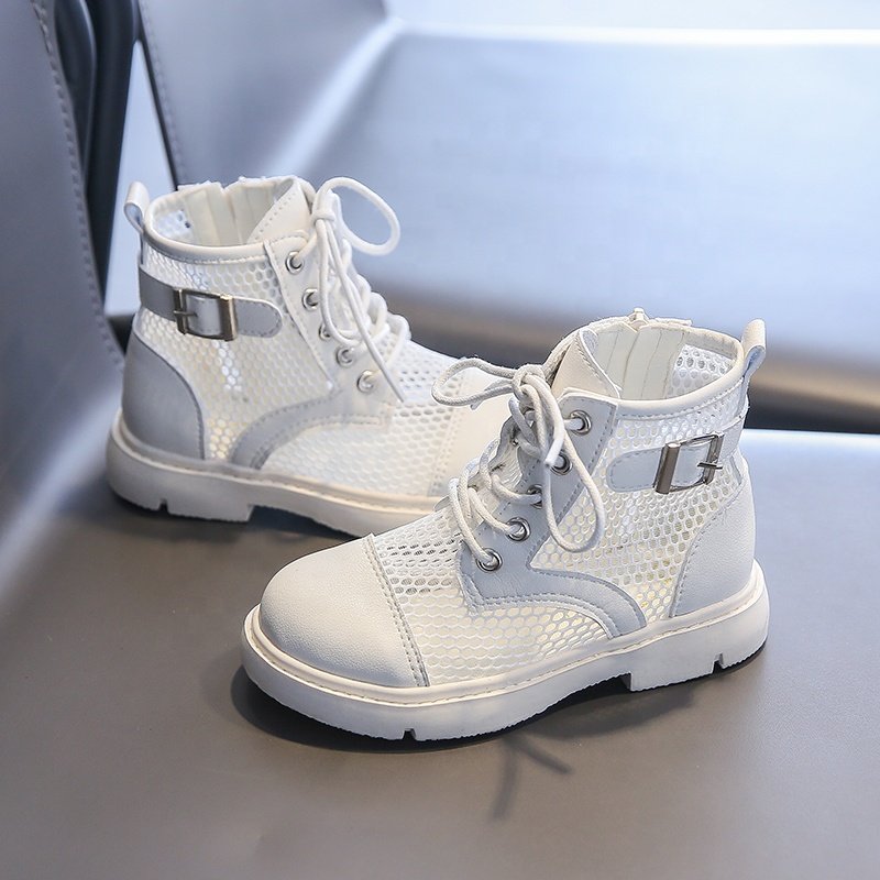 2021 New Fashion Kids Casual Boots Children's Summer Ankle Size 26-36 Girl Boots Girls Shoes Kids Unisex Mesh Shoes For Kids