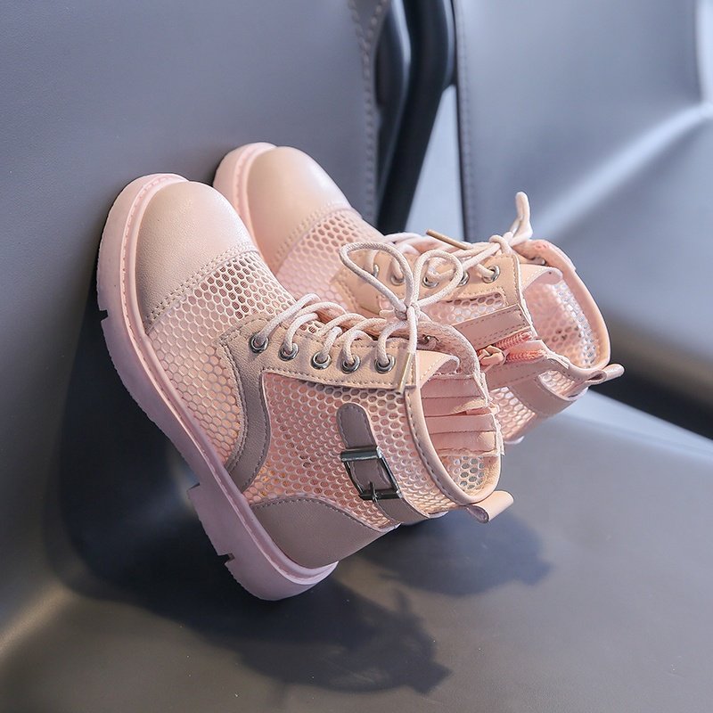 2021 New Fashion Kids Casual Boots Children's Summer Ankle Size 26-36 Girl Boots Girls Shoes Kids Unisex Mesh Shoes For Kids