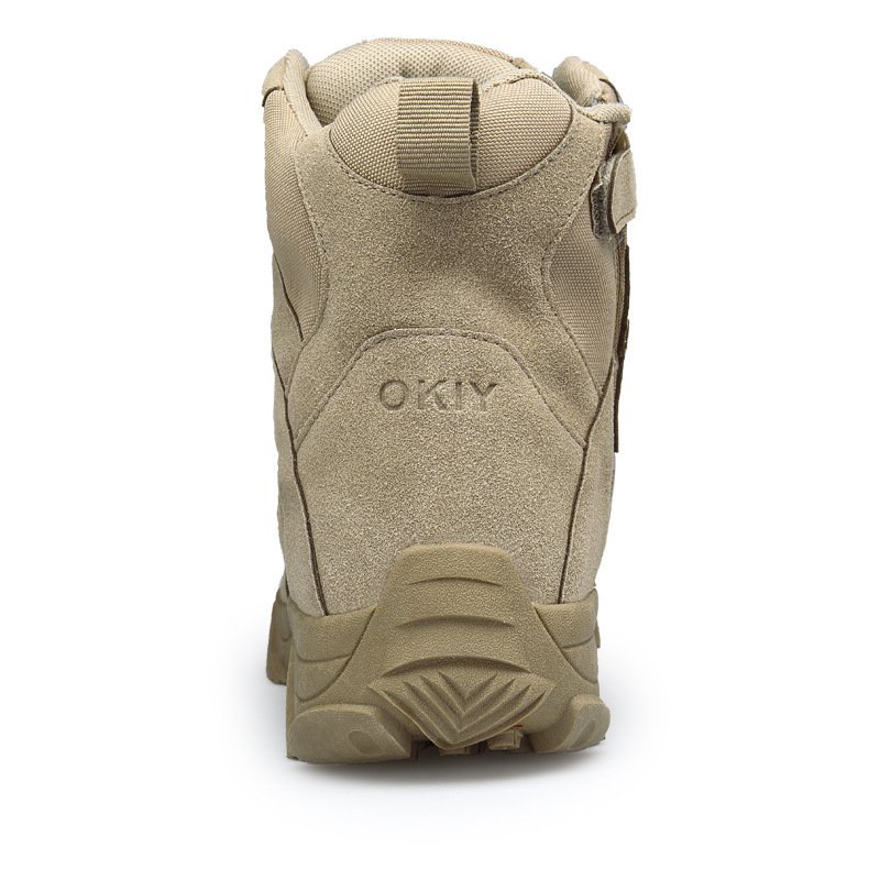 High Quality Outdoor Winter Low Cut Tactical Boots Desert Boots Combat Waterproof Winter Training Combat Boots