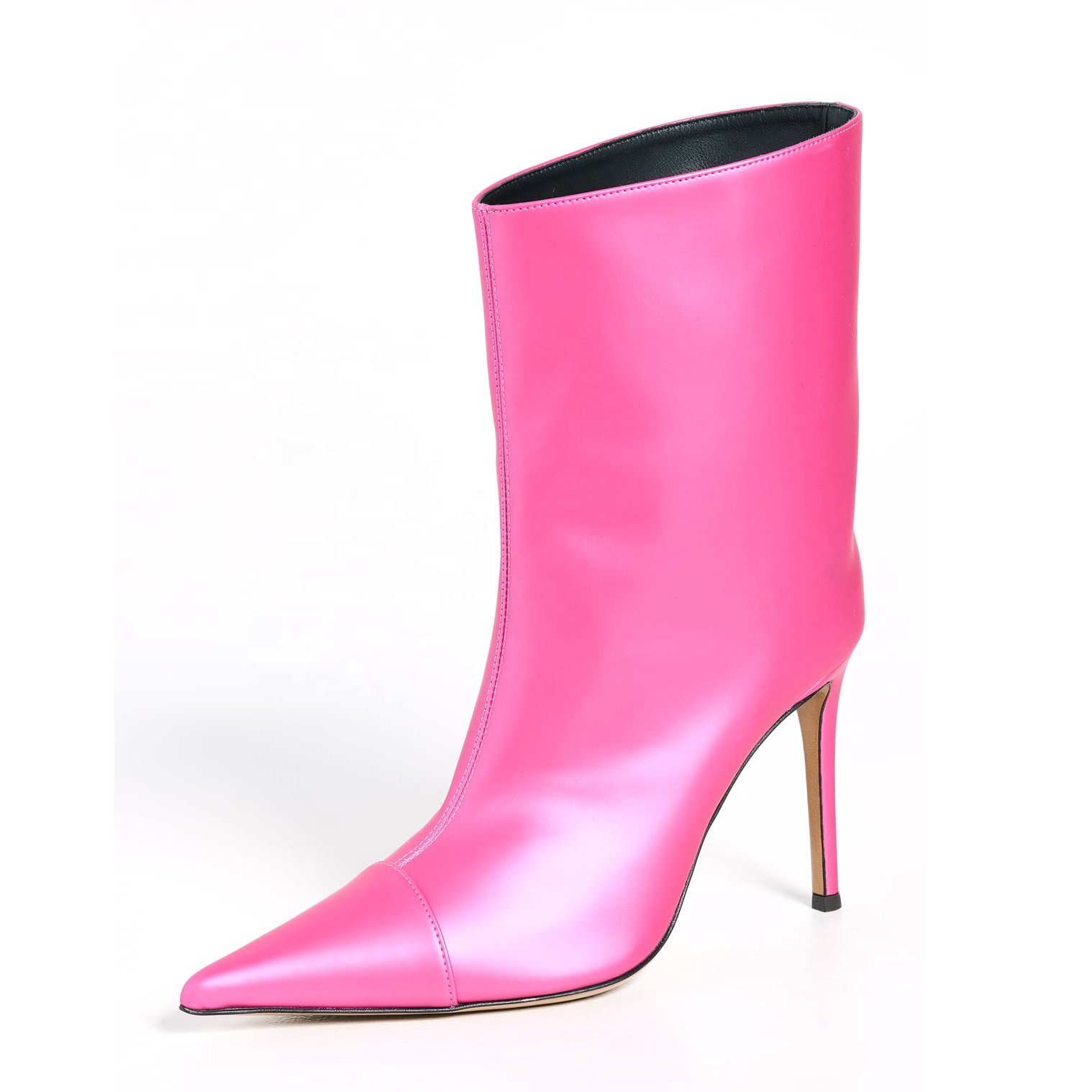 Enmayer Sexy Pointed Toe Women's Boots Ankle boots High Heel Pointed Toe Luxury Women's Boots