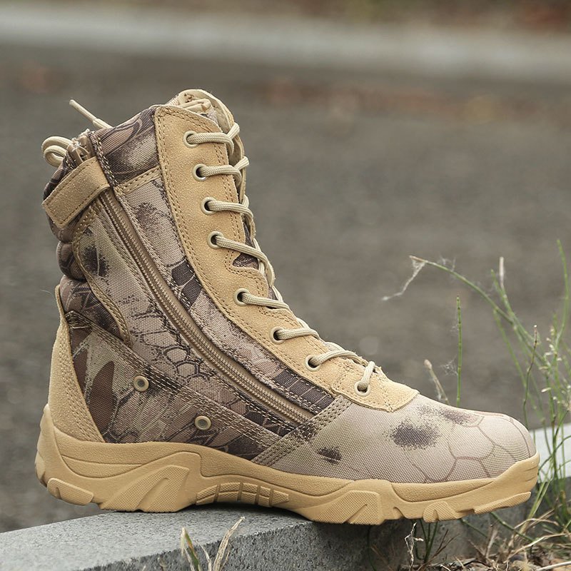 Tactical Desert Boots Shoes For Men Hiking Botas Tactic Shoes Botas Combat Boots Sand Men's Combat Tactical Boots