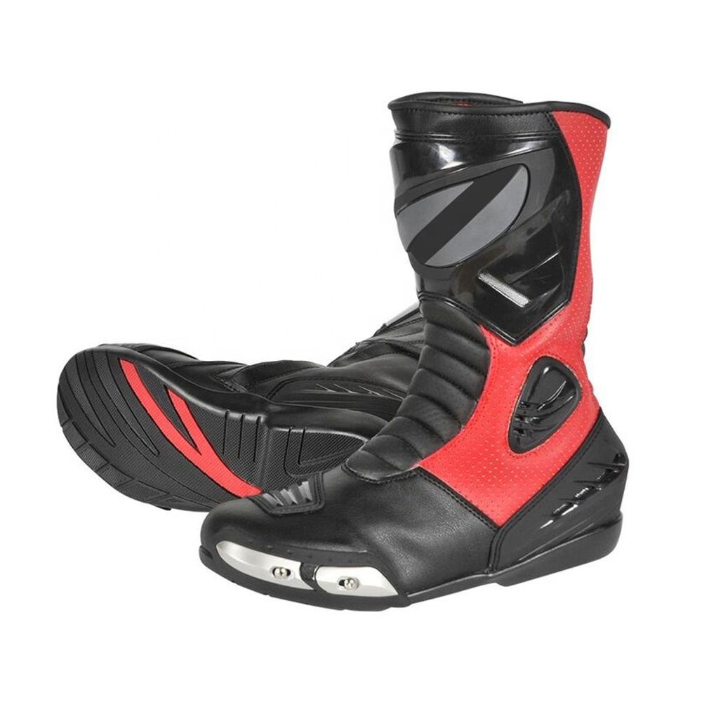 Biker-Touring High Quality Breathable Motocross Motorcycle Riding Waterproof Boots Long Motorcycle Shoes Racing Men's Boots