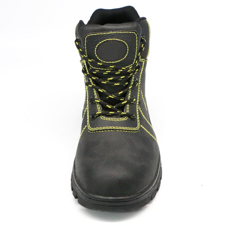 ENTE SAFETY Split cow leather steel toe water proof shoes anti smash boots work footwear labor safety shoes for men