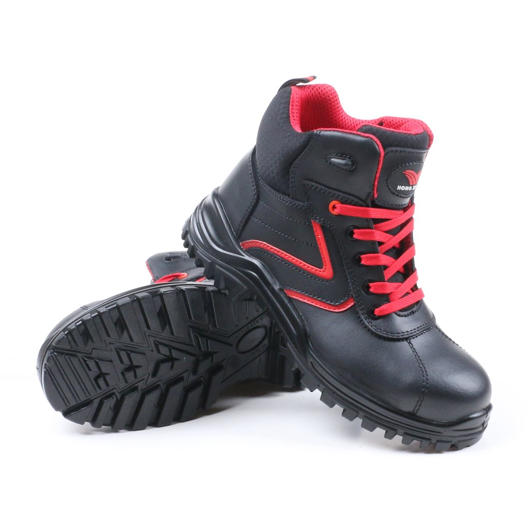 Custom anti puncture steel toe Safety Footwear workman safety Boots protective work shoes for men safety