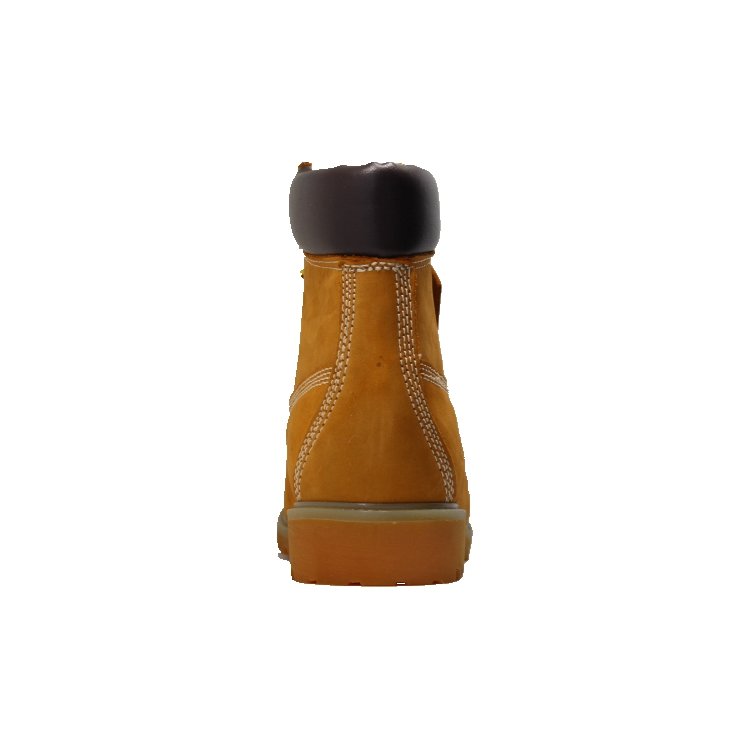 Grade A Cow Nubuck Leather Rubber Sole Safety Work Boots For Outdoor Workers