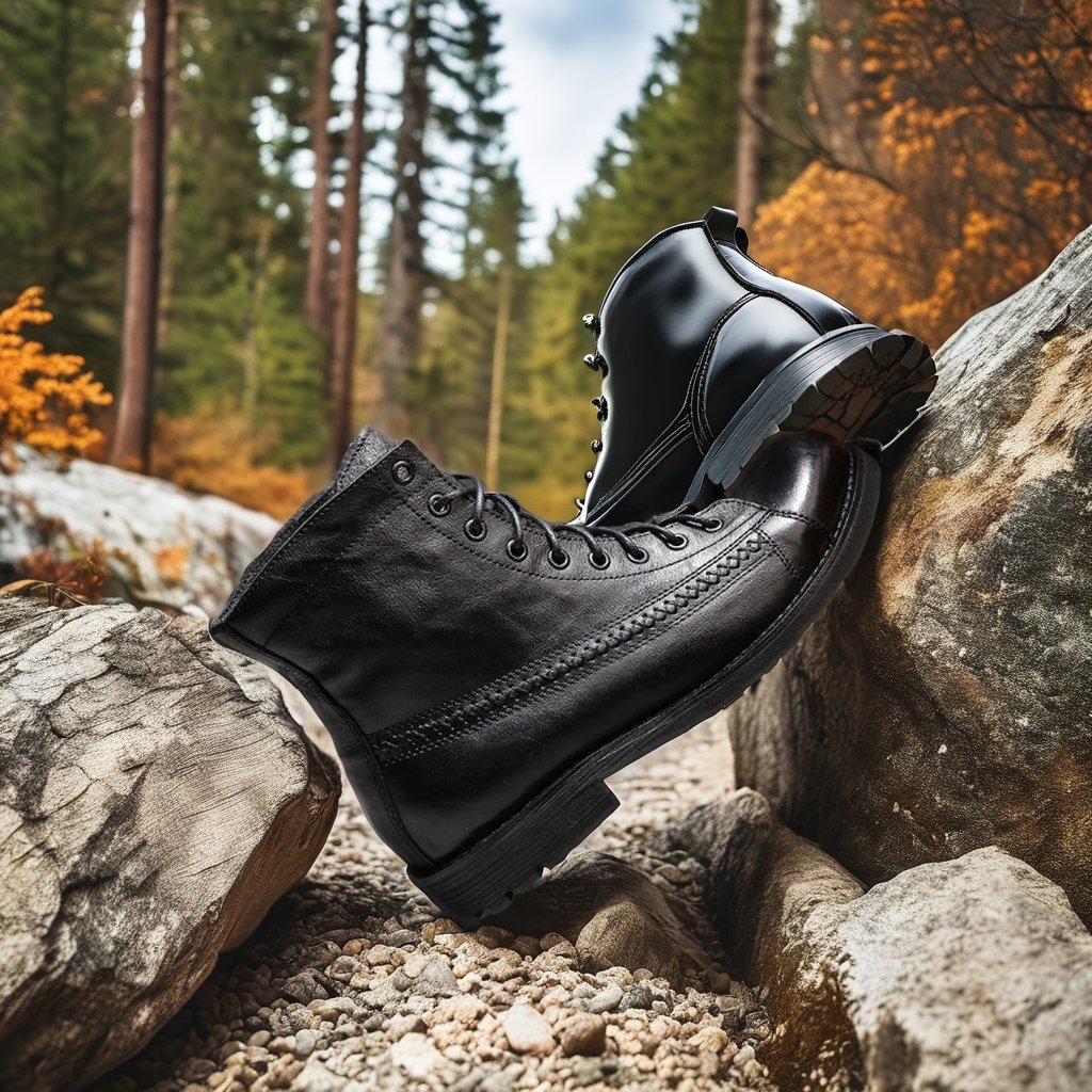 2022 New Men's Martin Boots Large Sizes 38-48 Fashionable Leather Upper Plush Light Weight Height Increasing Summer Autumn