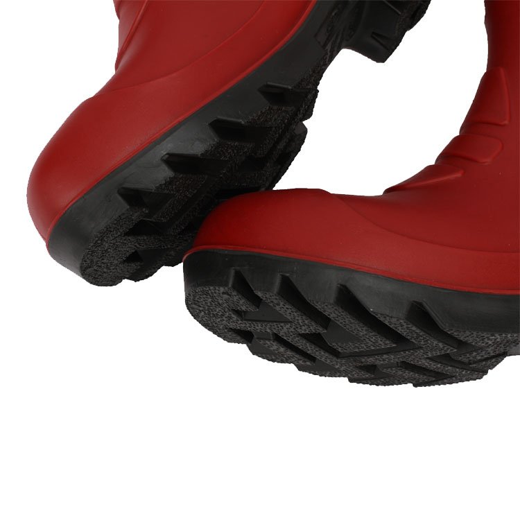 custom agriculture cheap rain boots pvc gum boots adult safety waterproof men red pvc rain boots