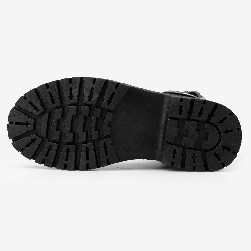4E Wide Shoes Factory Wholesale Custom Ladies Casual Fashion Classic Pu Students Comfortable Flat Lady martin boots Women Boots