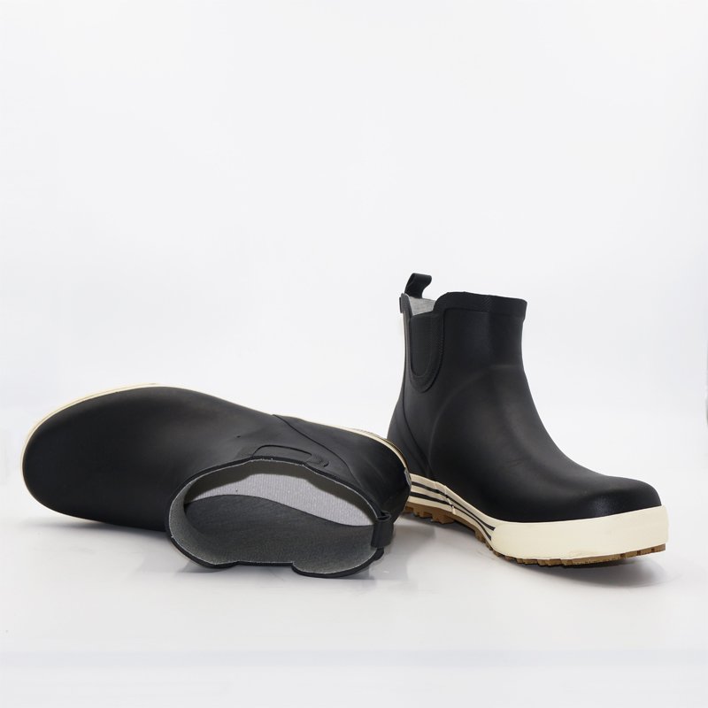 Best Selling Men's Custom Neoprene Rubber Rain Boots New Design Short Winter Waterproof Ankle Boot Direct Wholesale from China