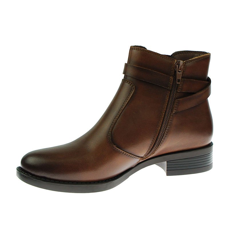 Ladies basic fashionable causal ankle boots and booty low heel shoes wraparound strap booties