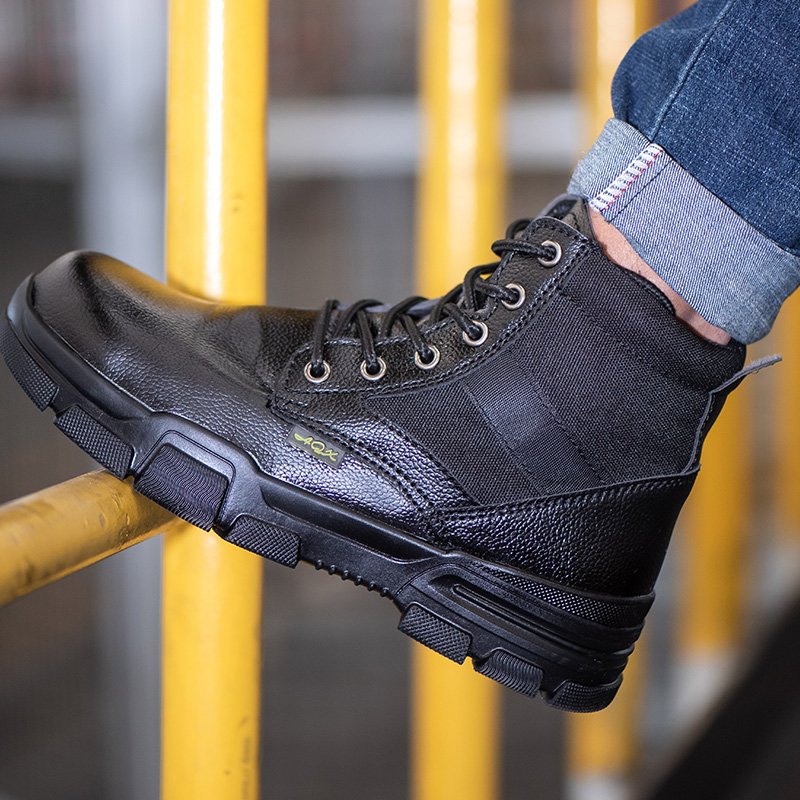 Manufacturer Wholesale Finely Processed Engineer Safety Boots Working Shoes For Men