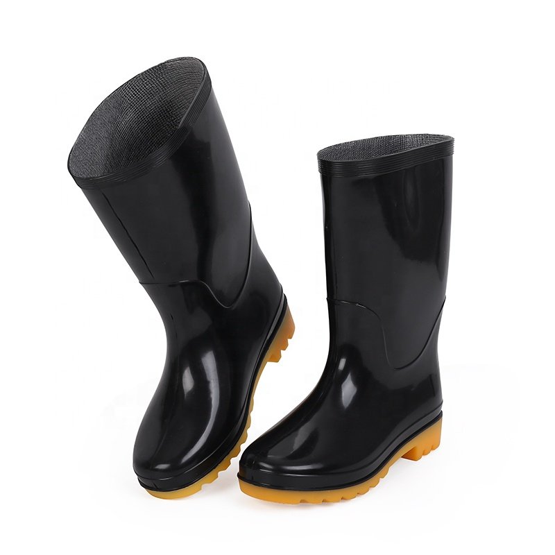 New Design Durable Proof Gumboot Fishing Rain Shoe Water Adult Pvc Boots