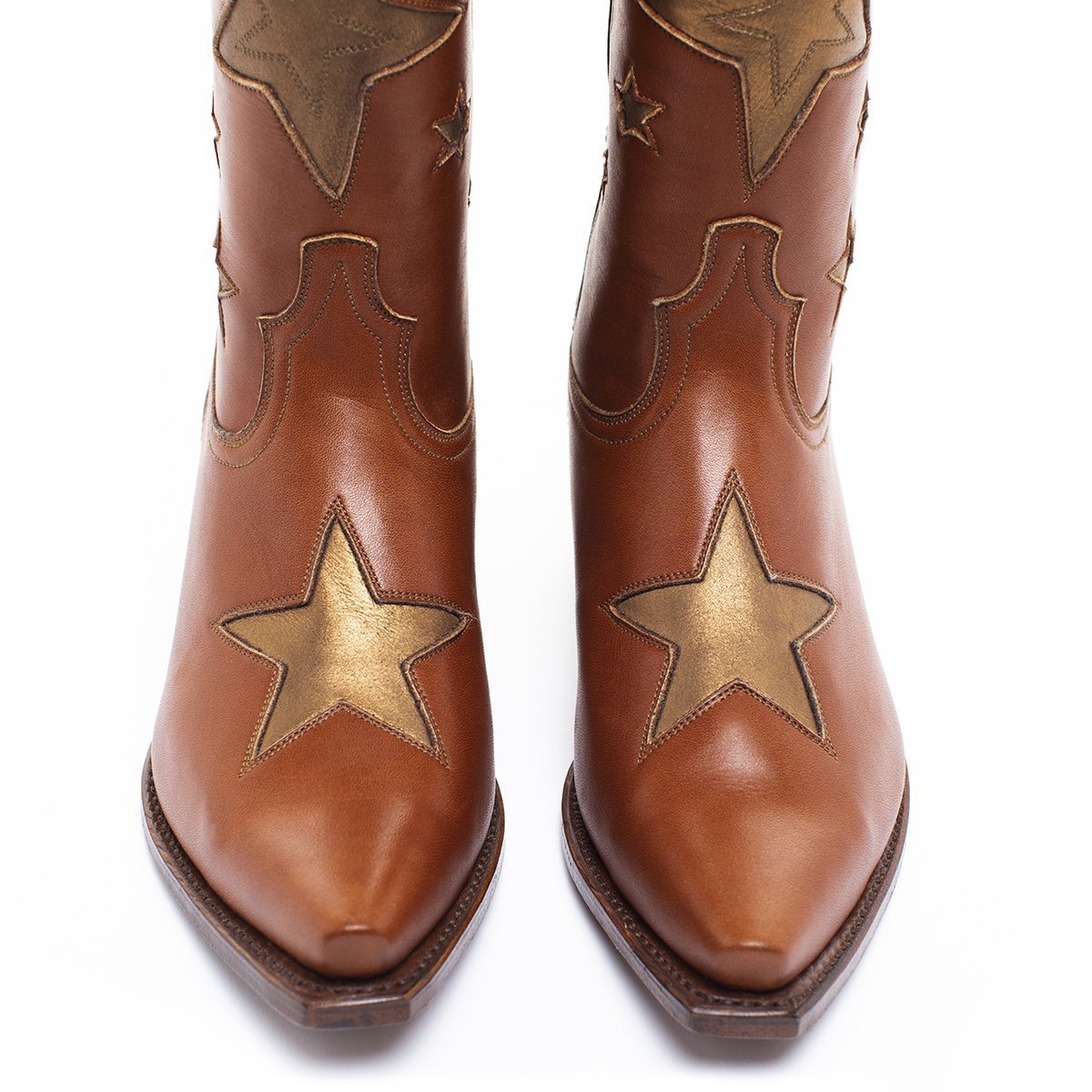 Western Boots Femme Ladies Boots Latest Women Shoes Knee-high Womens Cowboy Cowgirl Boots 2023 PU Cotton Fabric Rubber 2 Colors