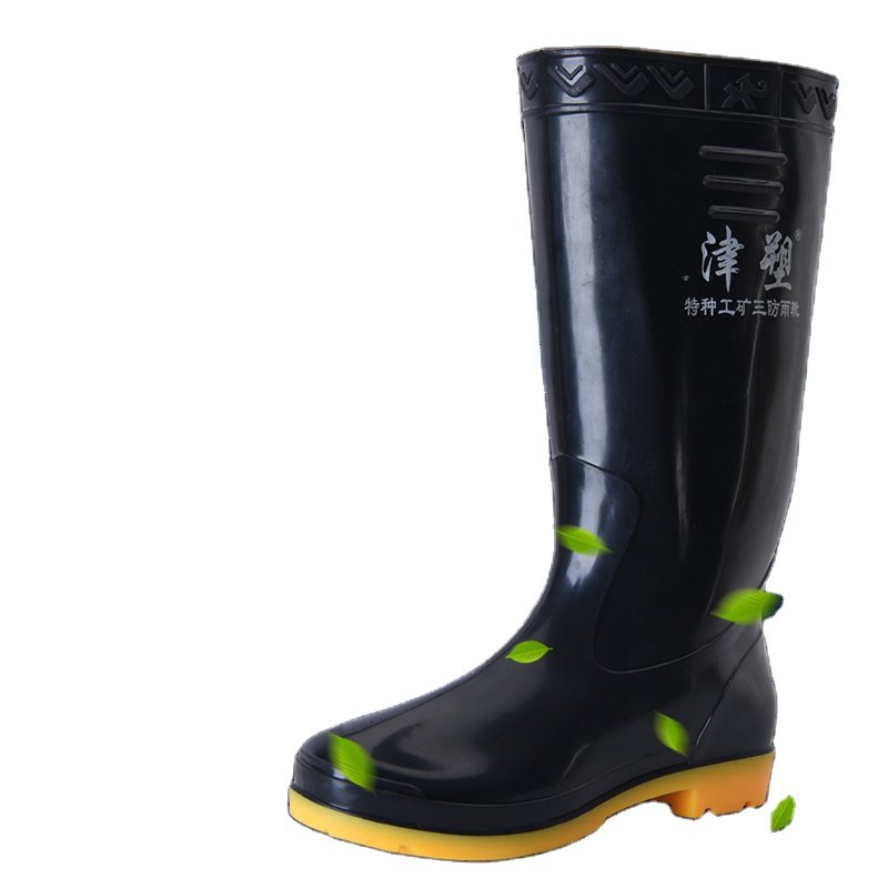 Cheap Pvc High Heel Safety Rain Boots Agricultural Waterproof For Men