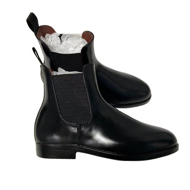 OEM Wholesale Unisex Low-cut Equestrian Boots Riding Boots Ankle Boots Men