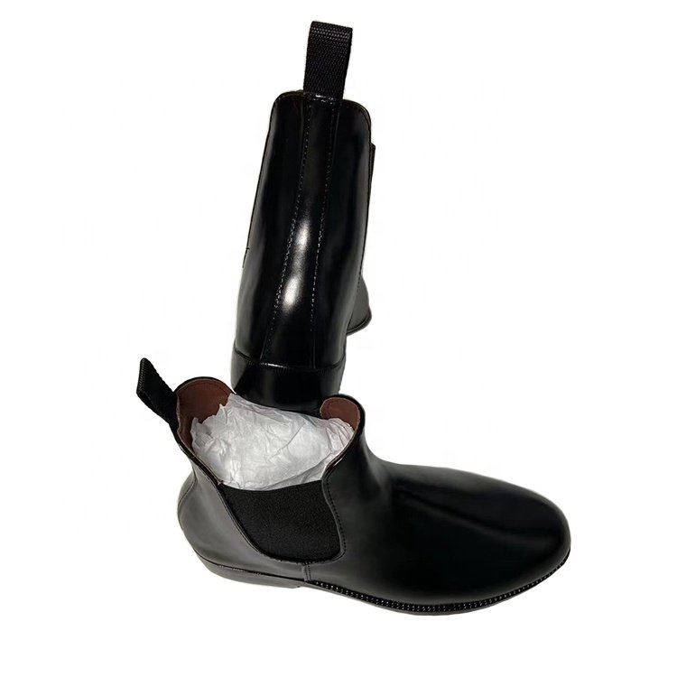 OEM Wholesale Unisex Low-cut Equestrian Boots Riding Boots Ankle Boots Men
