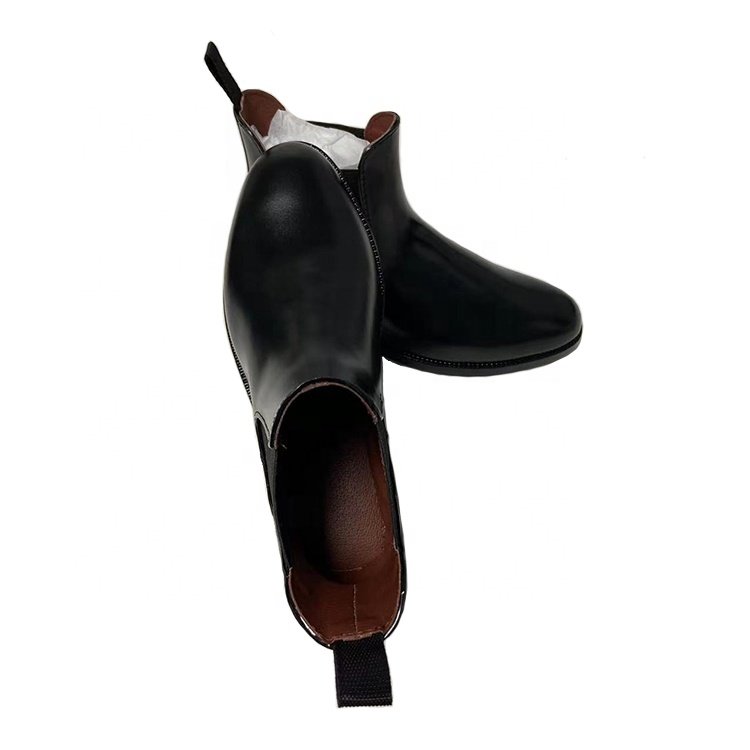 OEM Wholesale Unisex Low-cut Equestrian Boots Riding Boots Ankle Boots Men